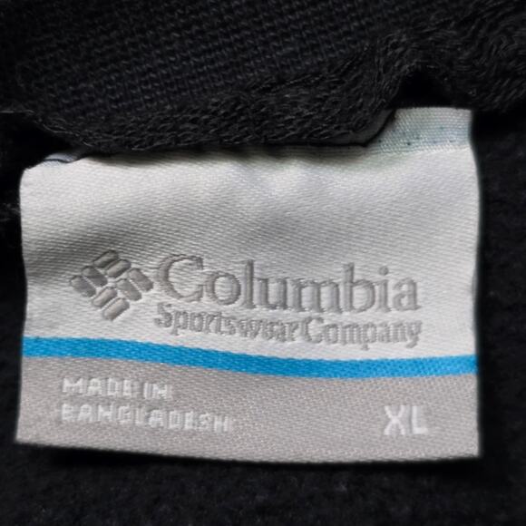 Columbia Sportswear Pullover Sweatshirt Men’s XL Black Casual - Picture 3 of 8